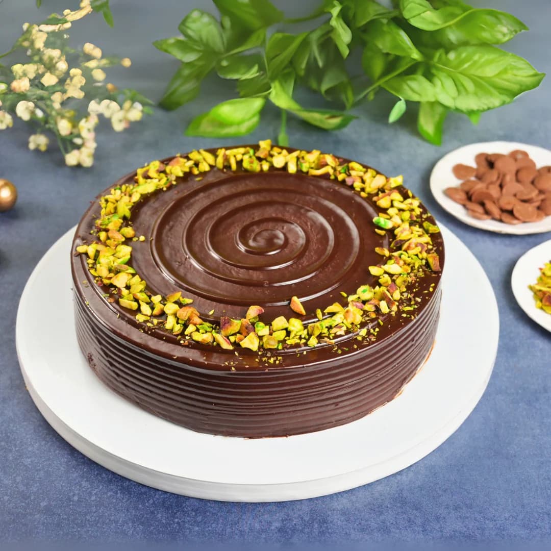 Chocolate Kunafa Pistachio